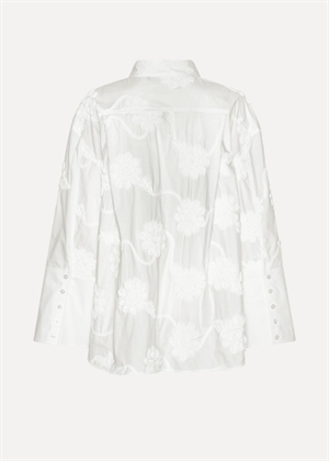 Lipy flower skjorte Bright White ROTATE By Birger Christensen 